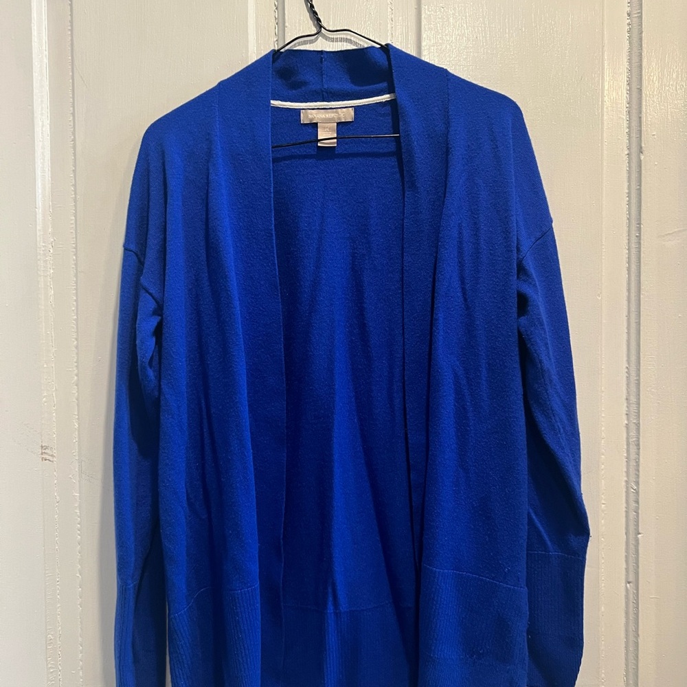Banana Republic Royal Blue Women's Cardigan